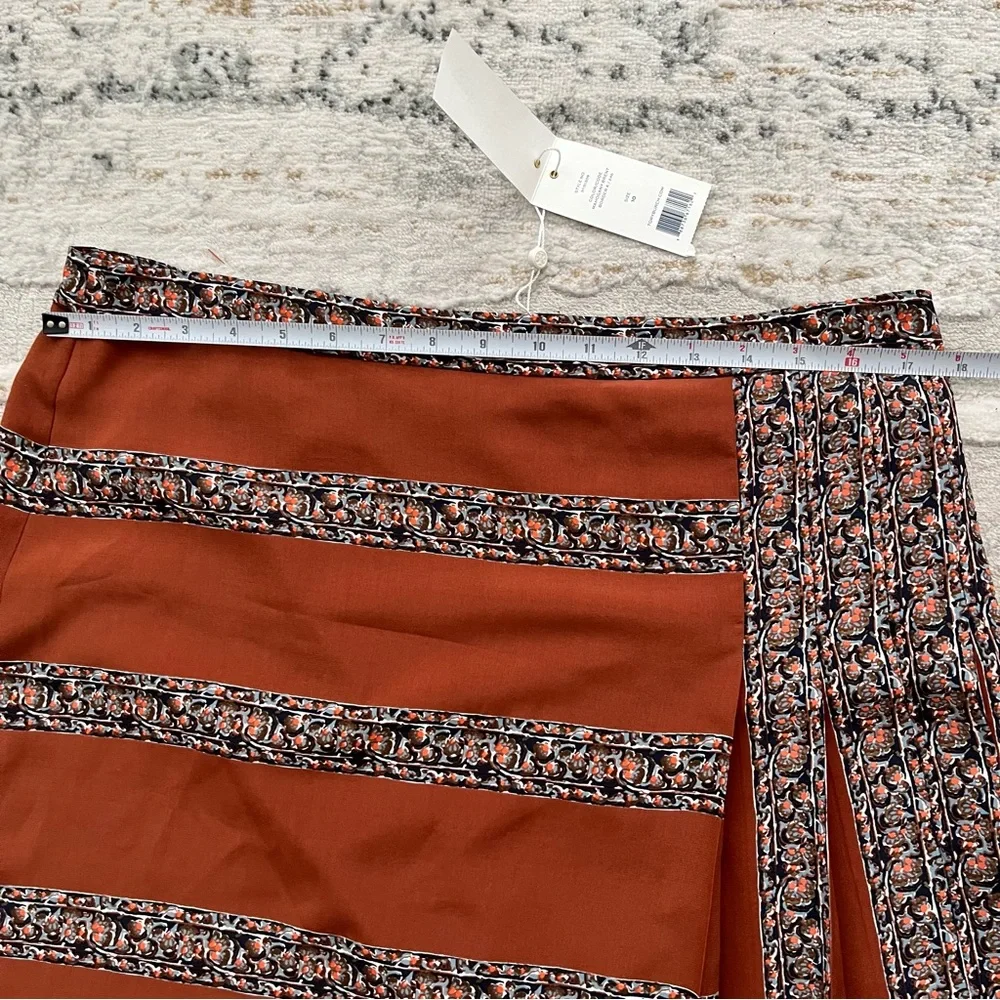 🆕 Tory Burch accordion pleat silk skirt